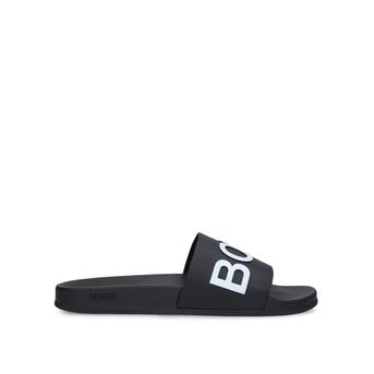 Bay Slide Black Logo Sliders from Boss