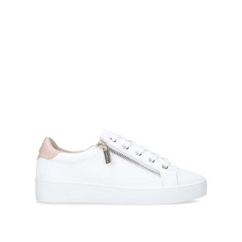 kurt geiger black and gold trainers