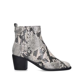 Spell Snake Print Block Heel Chelsea Boots from Carvela