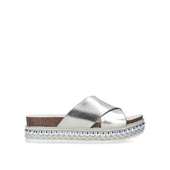 carvela rose gold sandals