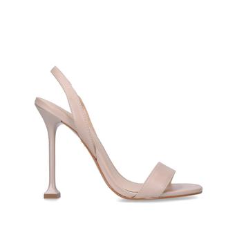 Glitz Nude Fluted Heel Sandals from Carvela