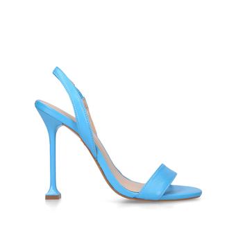 Glitz Blue Fluted Heel Sandals from Carvela