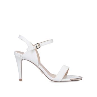 Filly White Stiletto Heel Strappy Sandals from KG Kurt Geiger