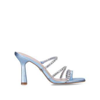 Goddess Bling Blue Embellished Strappy Sandals from Carvela