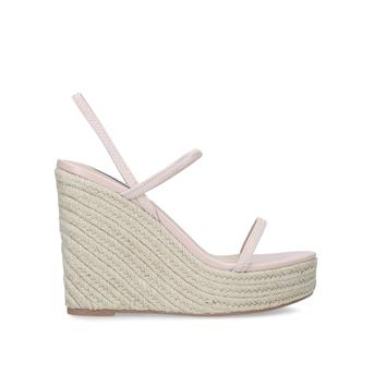 Skylight Nude Wedge Heel Sandals from Steve Madden