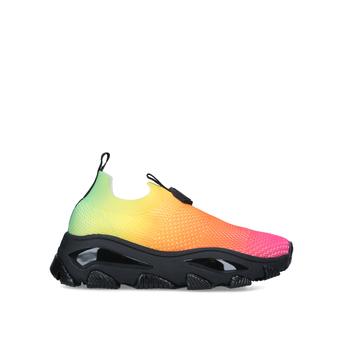 Lettie Knit Rainbow Knitted Low Top Sneakers from Kurt Geiger London