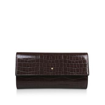 Grow Brown Croc Print Clutch from Carvela