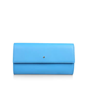 carvela blue clutch bag