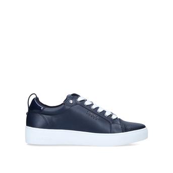 Joyful Navy Lace Up Gem Sneaker from Carvela