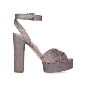 Glyndwr Metallic Block Heel Platform Sandals from Aldo