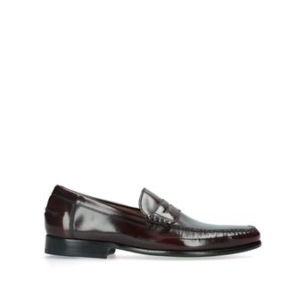 Newington Penny Loafer Wine Loafer Shoes from Barkers