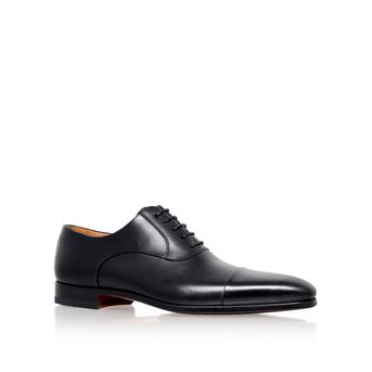 Toecap Oxford Black Lace up Shoes from Magnanni