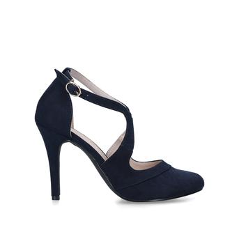 Natalie Navy High Heel Court Shoes from Miss KG