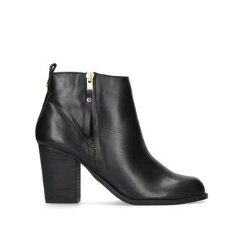 Tanga Black Block Heel Ankle Boots from Carvela