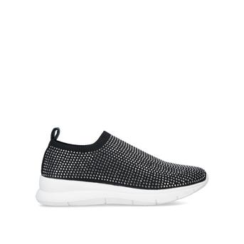Cosmica Black Embellished Slip on Sneakers from Carvela Comfort
