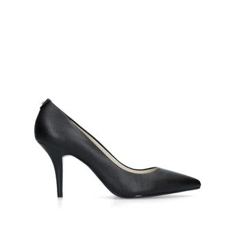 Mk Flex Mid Pump Black Mid Heel Court Shoes from Michael Michael Kors