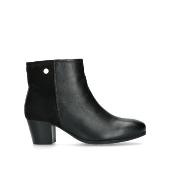 Rani Black Low Heel Ankle Boots from Carvela Comfort