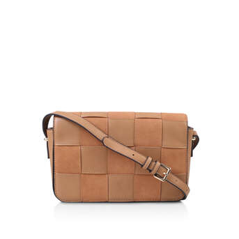 carvela cross body bag tan