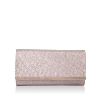 Dylan Metallic Gold Clutch Bag from Carvela
