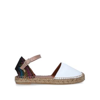 Manty Rainbow White Rainbow Espadrilles from Kurt Geiger London