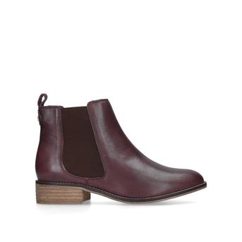 Storm Wine Leather Chelsea Boots from Carvela