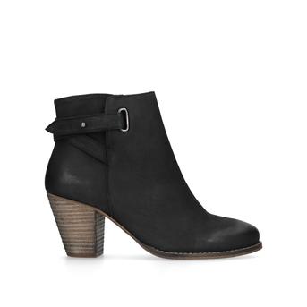Smart Black Block Heel Ankle Boots from Carvela