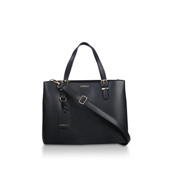 carvela black tote bag