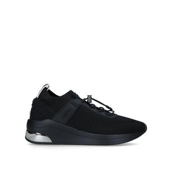 Jetson Toggle Black Knitted Sporty Sneakers from Carvela