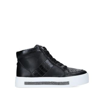 Jeo High Top Black Embellished High Top Sneakers from Carvela