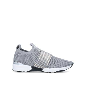 Lament Bling Band Grey Knit Slip on Sneakers from Carvela