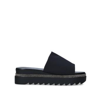 Billions Black Chunky Sliders from Carvela
