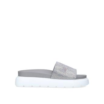 Brownie Bling Mule Grey Gem Detail Mules from Carvela