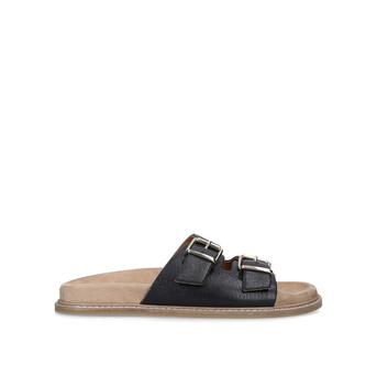 Shadow Black Buckled Sandals from Carvela Comfort