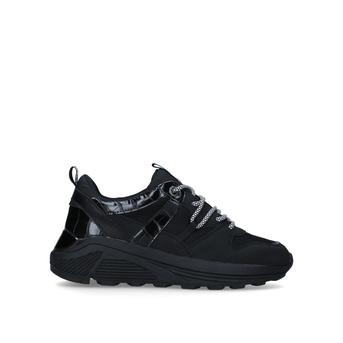 Vegan Loaded 2 Black Vegan Chunk Sneakers from KG Kurt Geiger