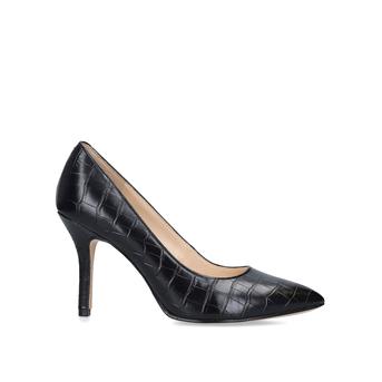 Flagship Black Croc Print Court Shoe from Nine West