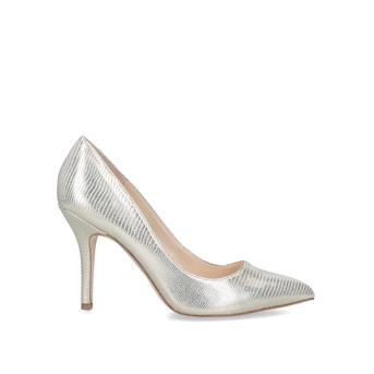 Flagship Metallic Gold Stiletto Heel Court Shoes from Nine West