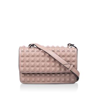 Pixie Studded Crossbody Blush Studded Cross Body Bag from Carvela