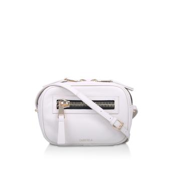 Jordan Oversized Zip Cross Body Bone Crossbody Bag from Carvela