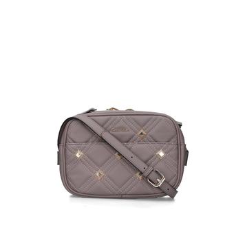 Gigi Quilt Stud Crossbody Taupe Quilt Stud Cross Body Bag from Carvela