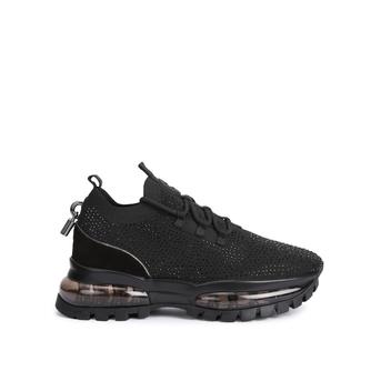 carvela just black trainers