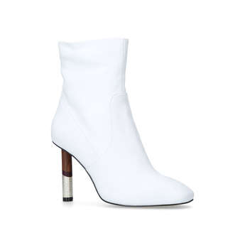 white ankle boots kurt geiger