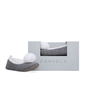 Olivia Pompom Box Slipper from Carvela Kurt Geiger