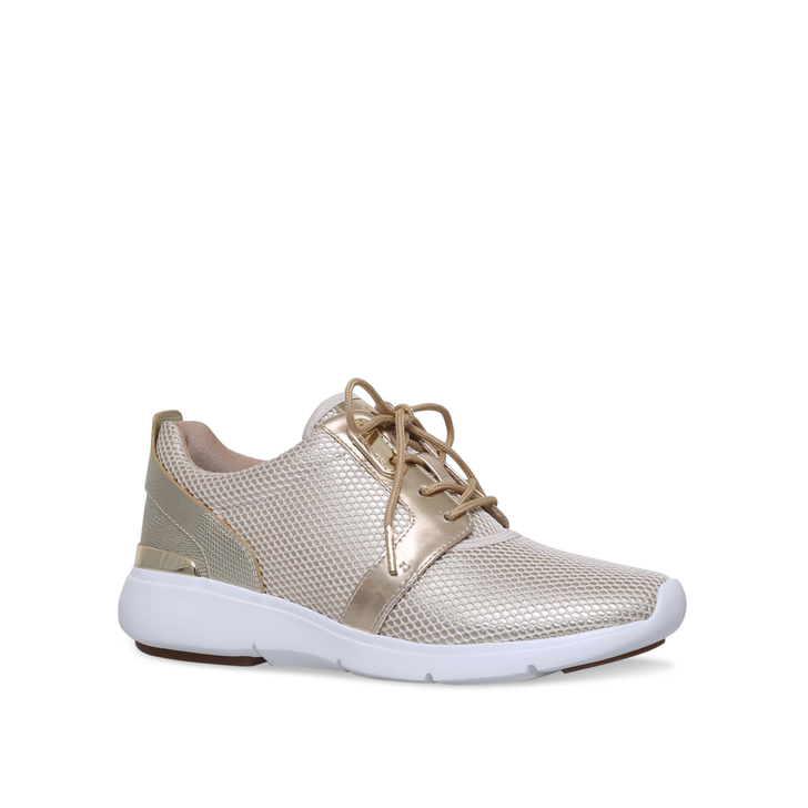Amanda Trainer Gold Low Top Trainers By 
