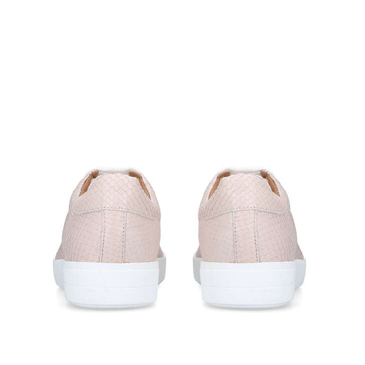 Jaguar Nude Flat Lace Up Trainers By Carvela | Kurt Geiger