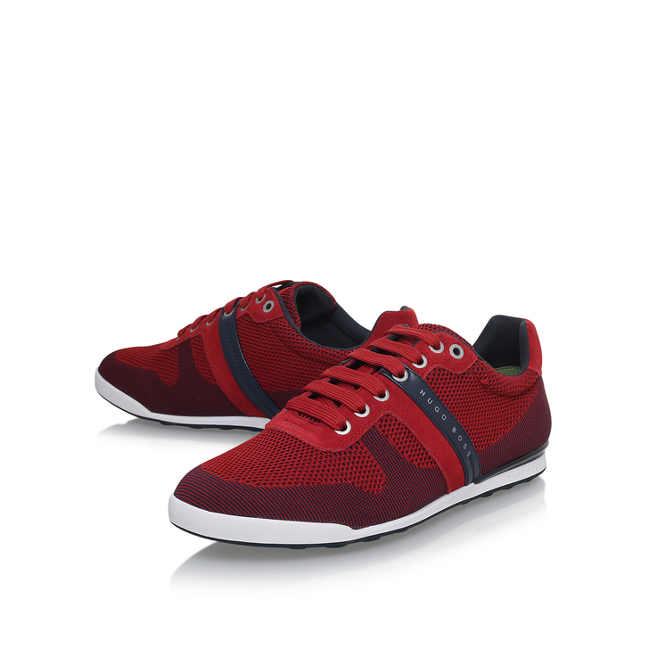 hugo boss red trainers Shop Clothing 