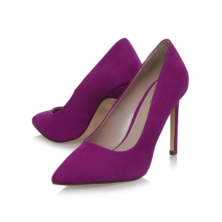 purple court shoes