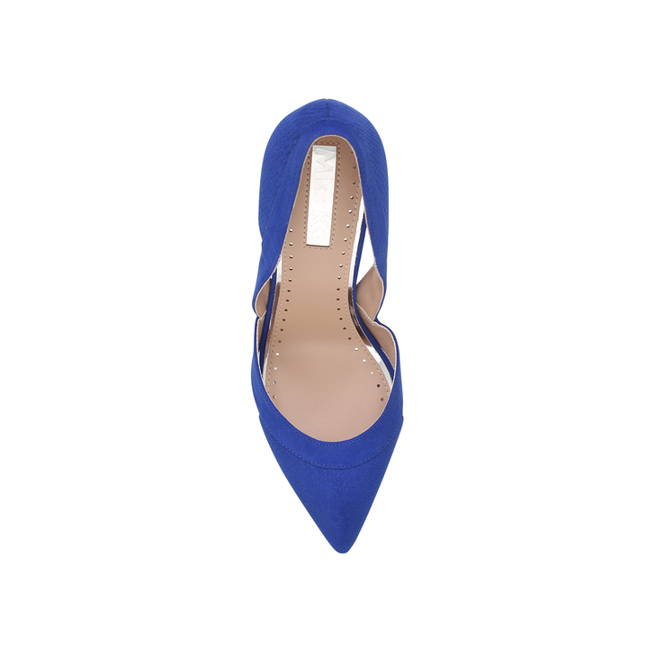 Ceile Blue High Heel Court Shoes By Miss KG | Kurt Geiger