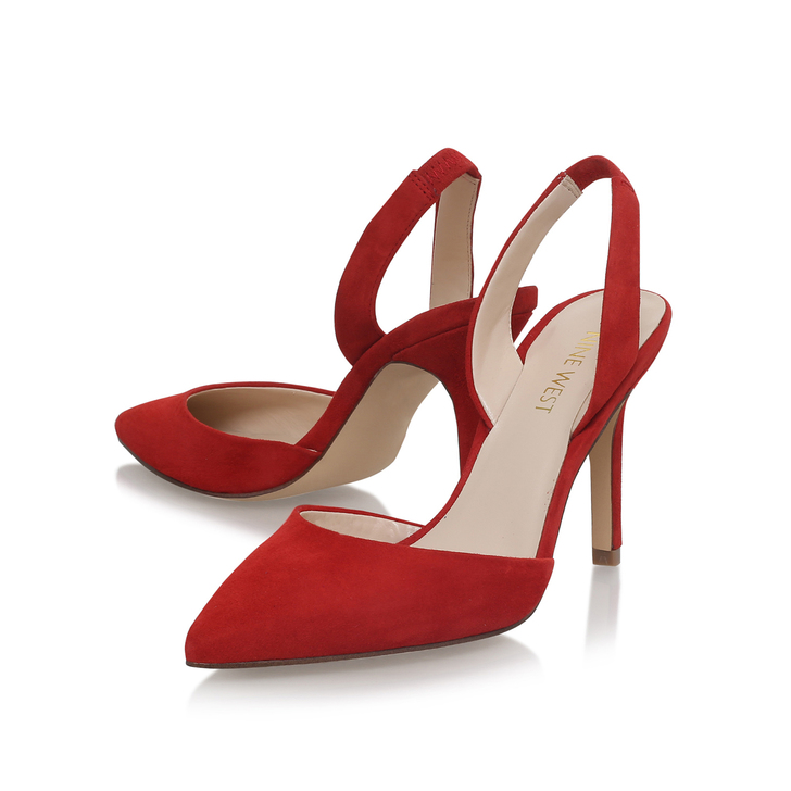 red slingback shoes uk