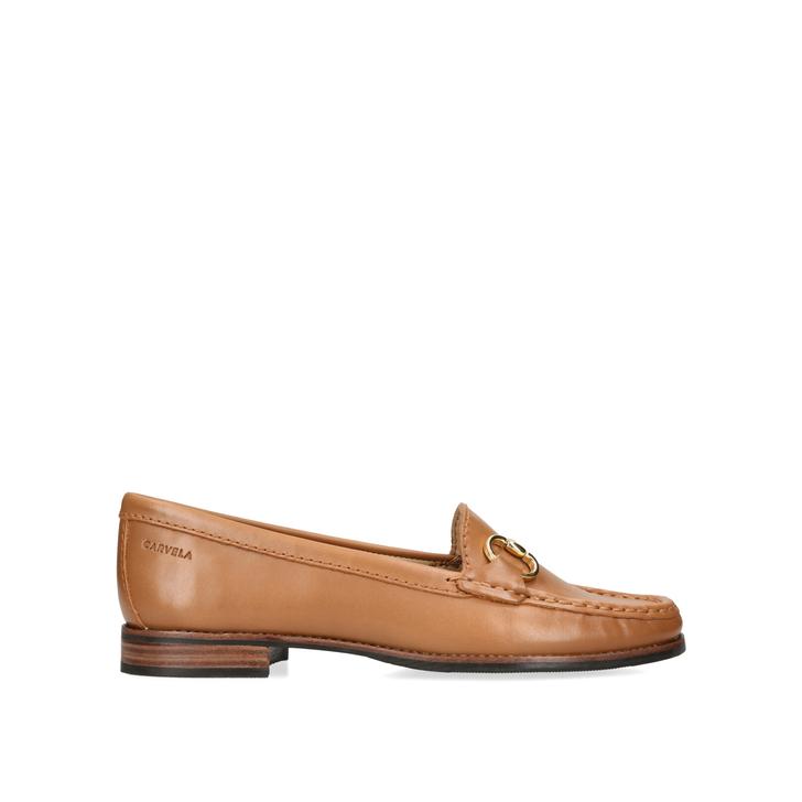 2 Tan Flat Loafers by CARVELA COMFORT 