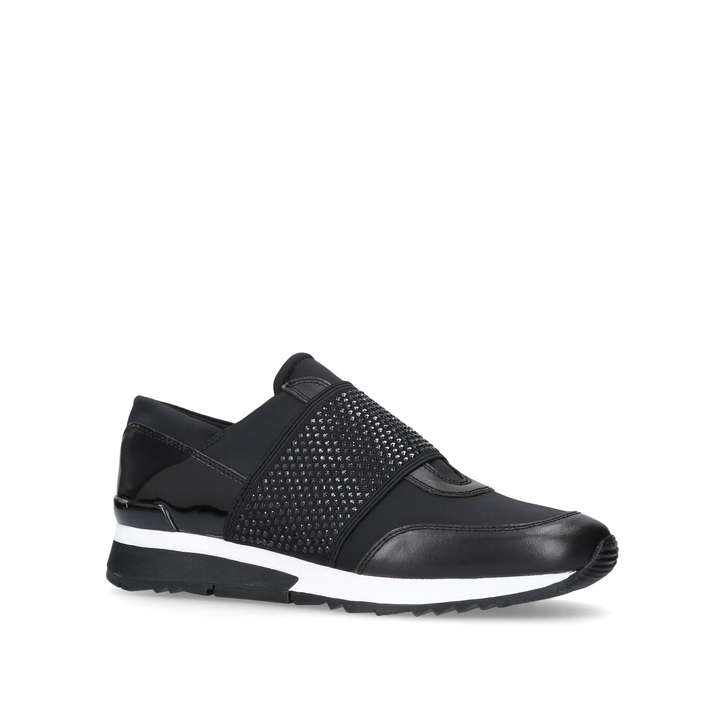 Mk Trainer Black Slip On Trainers By 
